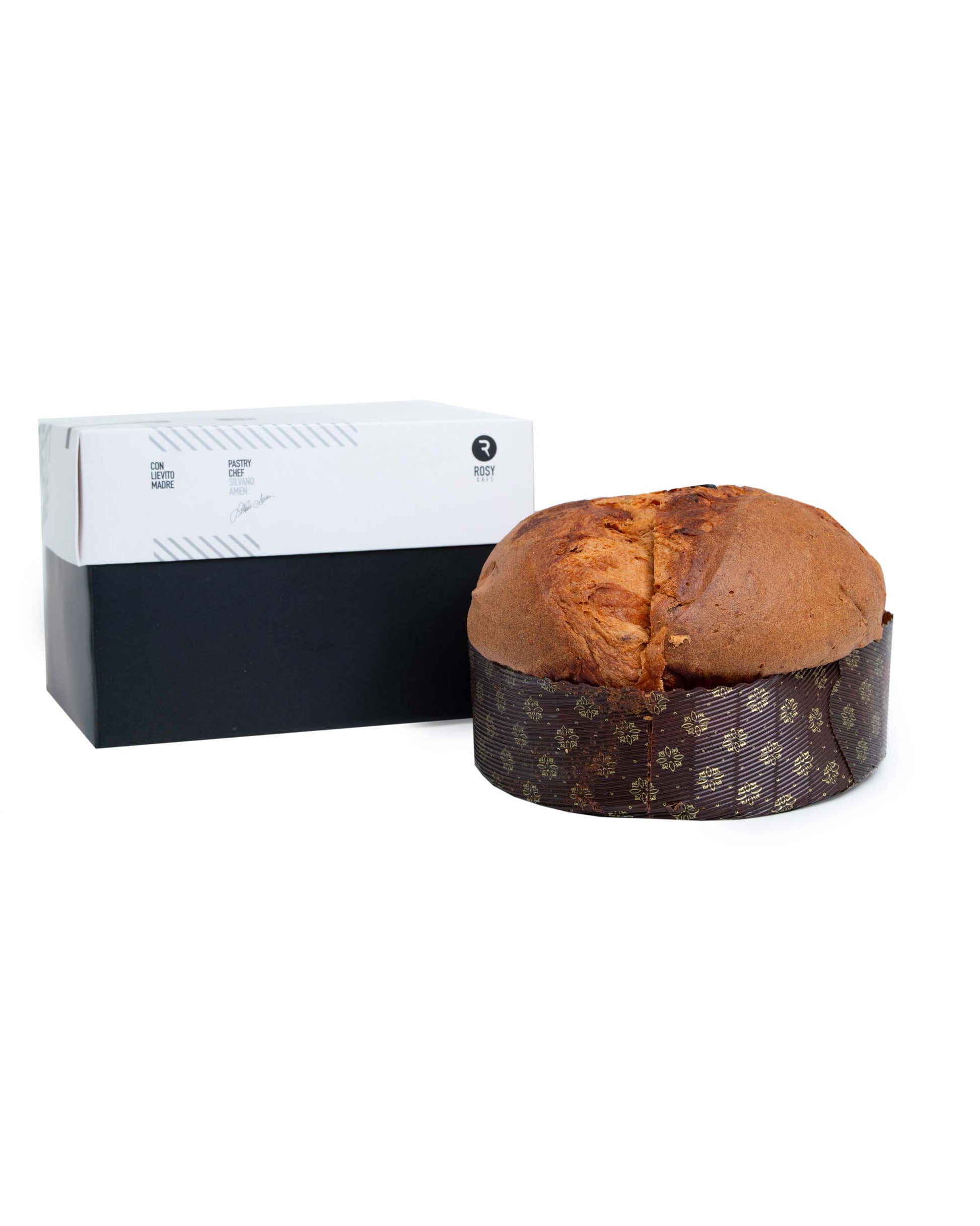 Panettone classico con uvetta e arance candita