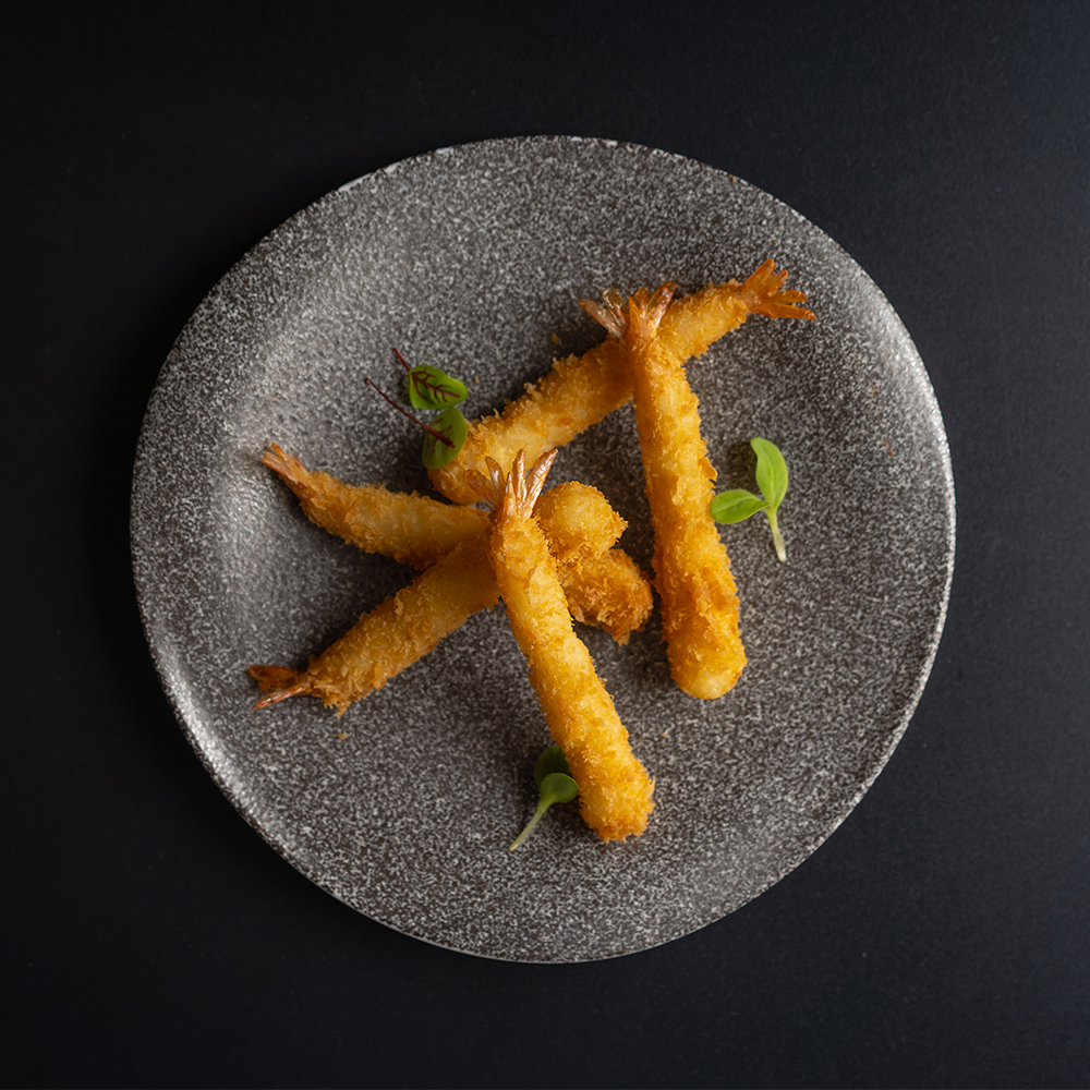Gamberi in tempura